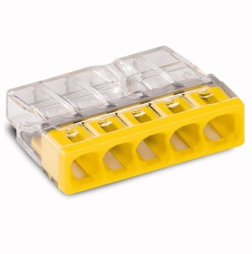 WAGO ZŁĄCZKA COMPACT DO PUSZEK INSTAL. 5x2,5 MINI