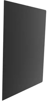 Стальная основа для печи, Узор 6, 80х100 см, черная