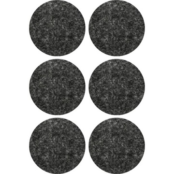 PODKŁADKI FILCOWE POD MEBLE KRZESZŁA 45mm 6szt