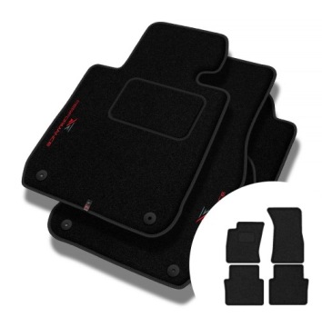 Velurové koberce Performance pro Audi A8 II D3 2002-2009