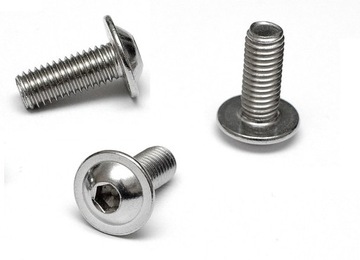 M6x20 ŚRUBA NIERDZEWNA DO OWIEWEK 7380F 100szt