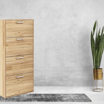 ШКАФ ДЛЯ ОБУВИ WAVE 14, ДУБ ЗОЛОТОЙ, ВЫСОКОЕ ХРАНЕНИЕ