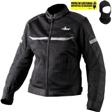 Kurtka motocyklowa damska HUSAR SAFOLA AIR LADY tekstylna czarna