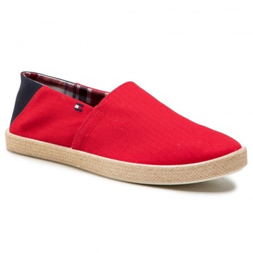 Wsuwane espadryle mokasyny męskie TOMMY HILFIGER