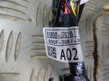 INSTALACE STROPU OSVĚTLENÍ KABINY KIA CEED III
