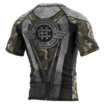 Koszulka Termoaktywna Męska Rashguard MILITARY S