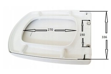 DESKA WOLNOOPADAJACA DO ZESTAWU CERSANIT SILVA