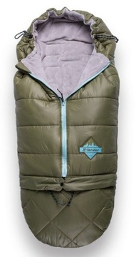 ŚPIWOREK ZIMOWY X-WARM 230 G/M LEKKI do -10 AZURE