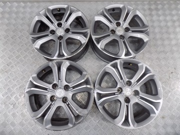 PEUGEOT 208 FELGA ALUMINIOWA KOMPLET 6JX16 CH4-23