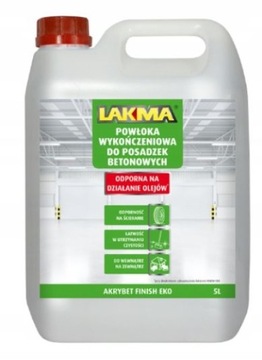 Lakier AKRYBET FINISH EKO do posadzek LAKMA 1 L