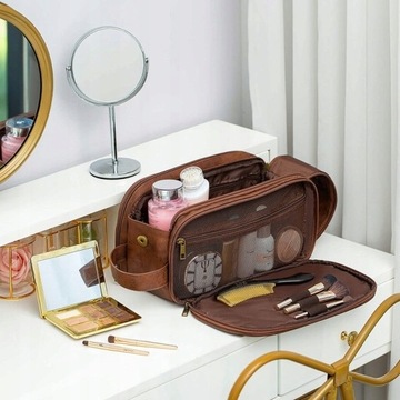 Large capacity waterproof men's toiletry bag