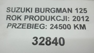 SUZUKI BURGMAN 125 ДВИГАТЕЛЬ 30 ДНЕЙ ГАРАНТИИ