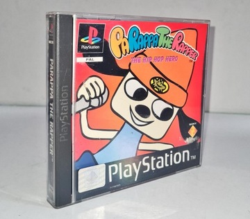 Компакт-диск с игрой PaRappa the Rapper для PSX, BDB