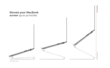 Складная алюминиевая подставка Twelve South Curve Flex, подставка для MacBook + чехол