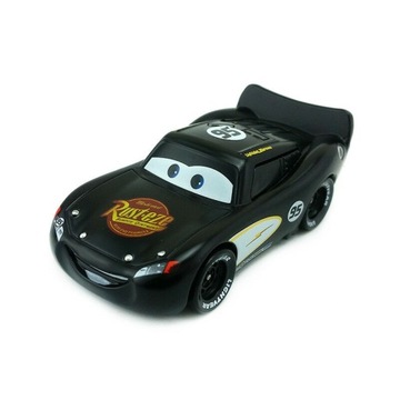 DISNEY MATTEL CARS CZARNY MAT ZYGZAK MCQUEEN