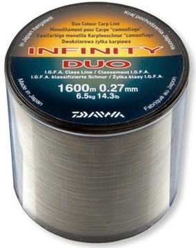 Żyłka Daiwa Infinity DUO CARP 0,31mm 1210m