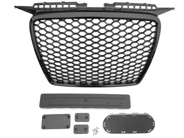 Audi A3 8P 05-08 Grill atrapa RS Look black połysk