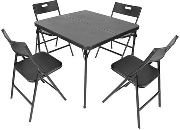 САДОВЫЙ КОМПЛЕКТ СТУЛЬЯ СКЛАДНОЙ СТОЛ ТЕРРАСА ТУРИСТИЧЕСКОЕ ПИТАНИЕ БАЛКОН
