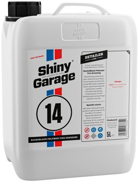 SHINY GARAGE - BACK2BLACK POLYMER TIRE DRESSING 5L