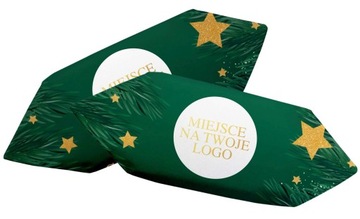 Конфеты Фадж с логотипом Рождественский подарок 10кг