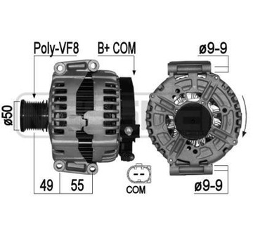 ERA Alternator MESSMER MERCEDES-BENZ