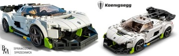 LEGO SPEED CHAMPIONS KOENIGSEGG JESKO SAMOCHÓD AUTO ZESTAW KLOCKI WYŚCIGOWY
