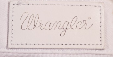 WRANGLER spodnie WHITE jeans SKINNY CROP _ W31 L32