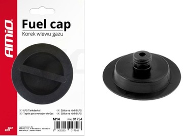 KOREK ZAŚLEPKA WLEWU GAZU 14MM, M14 ZATYCZKA LPG