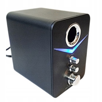 КОМПЬЮТЕРНЫЕ ДИНАМИКИ СО СВЕТОДИОДНОЙ ПОДСВЕТКОЙ USB 2.1