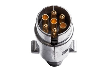 Wtyczka przyczepki 7-PIN w metalowej obudowie