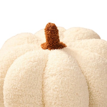 Подушки в виде тыквы на Хэллоуин, подарок на День Благодарения, удобные, мягкие 3D, белые