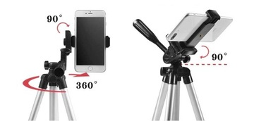 STATYW ALUMINIOWY TRIPOD 1020mm POKROWIEC POZIOMI