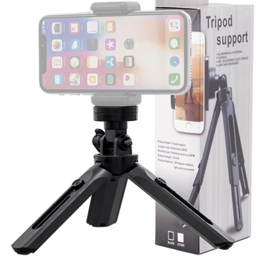 MINI STATYW NA TELEFON APARAT KAMERĘ TRIPOD do GOPRO , KAMER SPORTOWYCH