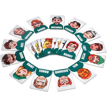 УГАДАЙ, КТО ЭТО СОЦИАЛЬНАЯ СЕМЕЙНАЯ НАСТОЛЬНАЯ ИГРА ДЛЯ 2 ЧЕЛОВЕК ВУПИ