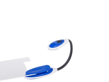 Гибкая светодиодная лампа для чтения книг с зажимом