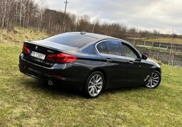 BMW Seria 5 G30-G31 Limuzyna 520d 190KM 2018 BMW Seria 5 X DRIVE automat, skora, podgrzewane fotele, okazja 2.0, zdjęcie 1