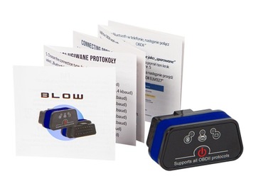 OBD2 ДИАГНОСТИЧЕСКИЙ ИНТЕРФЕЙС BLUETOOTH ANDROID ТЕСТЕР iOS WINDOWS ПОЛЬСКИЙ