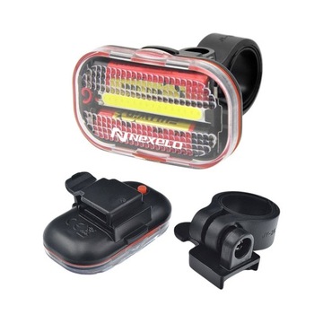 Lampka rowerowa przednia lampa do roweru przód lampki rowerowe + baterie