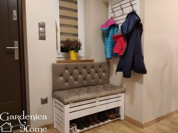 СТЕГАНОЕ СИДЕНЬЕ MODENA ПОЛКА ДЛЯ ХРАНЕНИЯ 100см