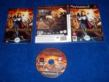 WŁADCA PIERŚCIENI POWRÓT KRÓLA PS2 PLAYSTATION 2 PL LORD RINGS RETURN KING