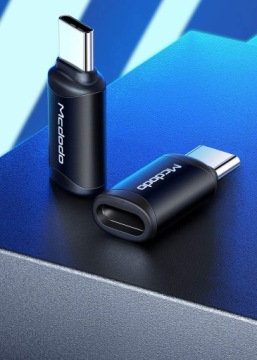 Переходник для телефона Mcdodo, переходник iPhone Lightning на USB-C Type-C