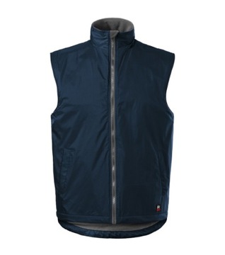 DOPASOWANA kamizelka męska BODYWARMER Rip-Stop Polar Granatowa XL