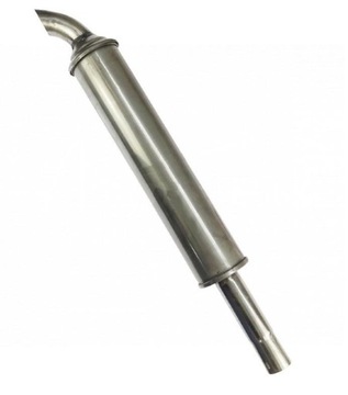 Tłumik okrągły nierdzewny 830mm INOX C330 Waryński