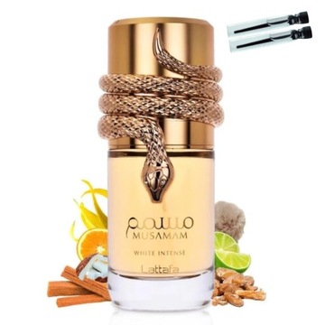 Perfumy Lattafa Musamam White Intense 100 ml + 2 Próbki GRATIS