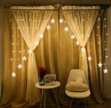 СВЕТОВАЯ ЗАВЕСА СВЕТОДИОДНЫЕ ГИРЛЯНДЫ ОКОННЫЕ ЛАМПЫ РОЖДЕСТВЕНСКАЯ ЕЛКА ЗВЕЗДЫ ПИРАМИДА