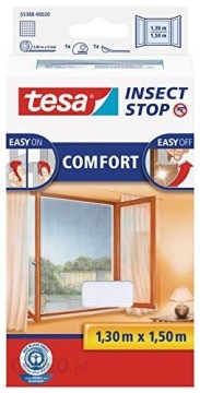 Москитная сетка на окно tesa Comfort 1,7 x 1,8 м, черная