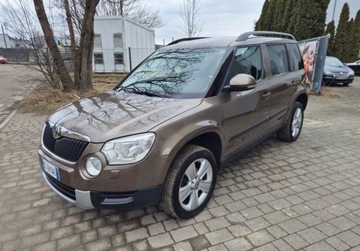 Skoda Yeti Minivan 2.0 TDI CR DPF 110KM 2012 Skoda Yeti 2.0 TDI 4x4 bez rdzy Import Wlochy NAVI HAK 2.0 Diesel 110KM, zdjęcie 1