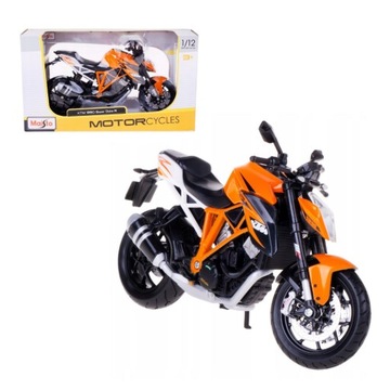 KTM 1290 Super Duke R model skala 1:12 Maisto