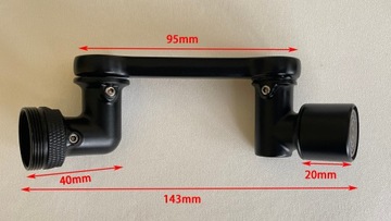 Вращающийся на 360° аэратор для смесителя для умывальника