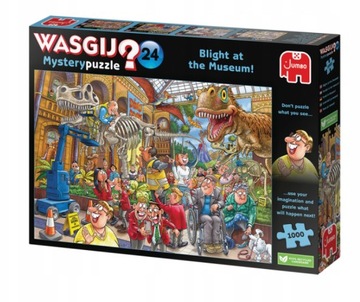 PUZZLE WASGIJ MYSTERY 1000 EL AFERA W MUZEUM 00014